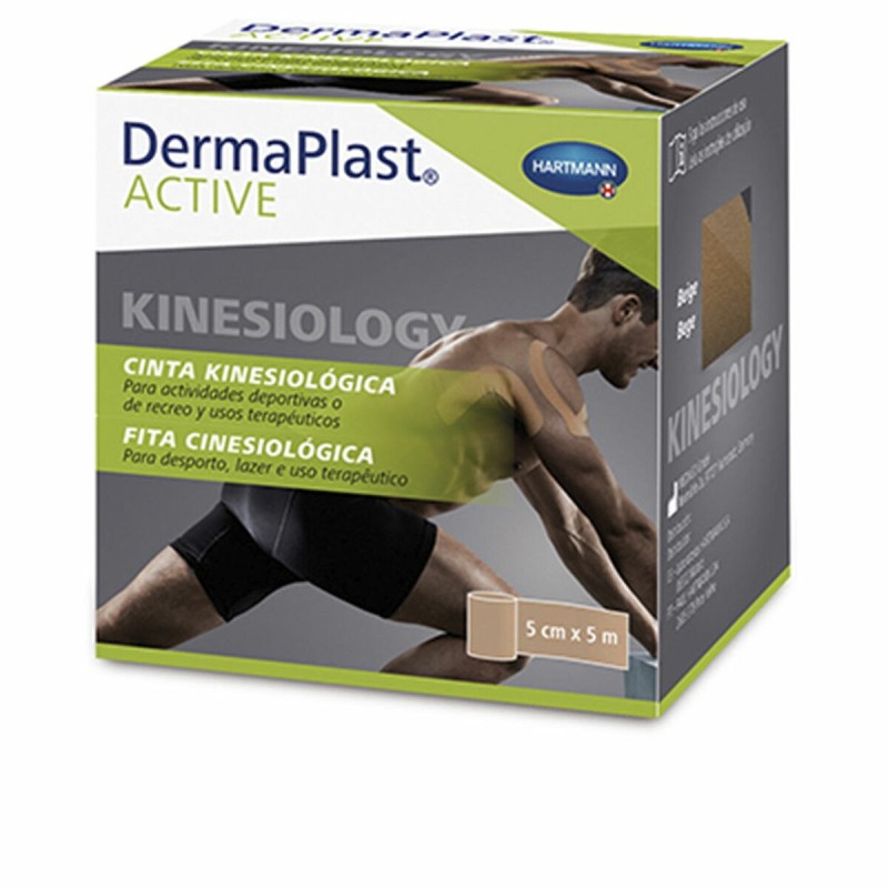 Bande kinésiologique Hartmann Dermaplast Active Beige