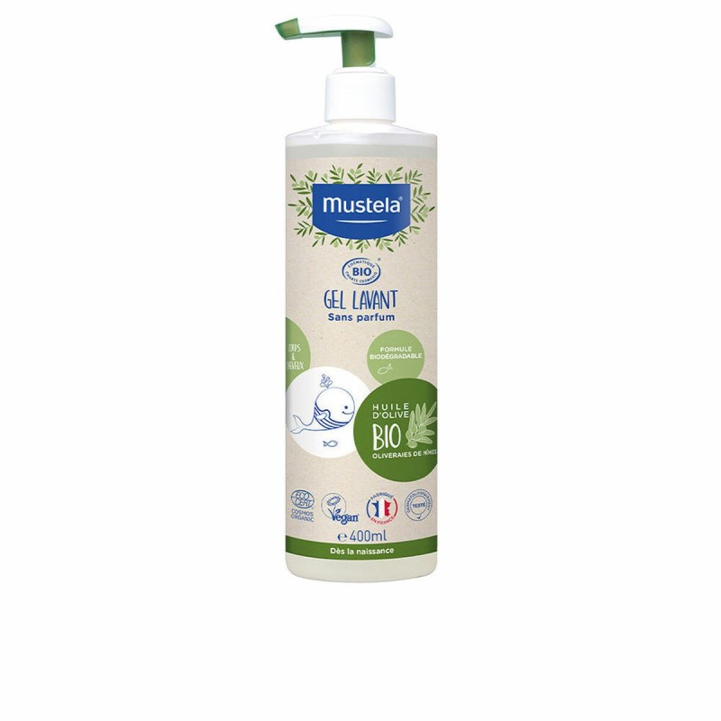 Gel et shampooing Mustela BIO MUSTELA 400 ml