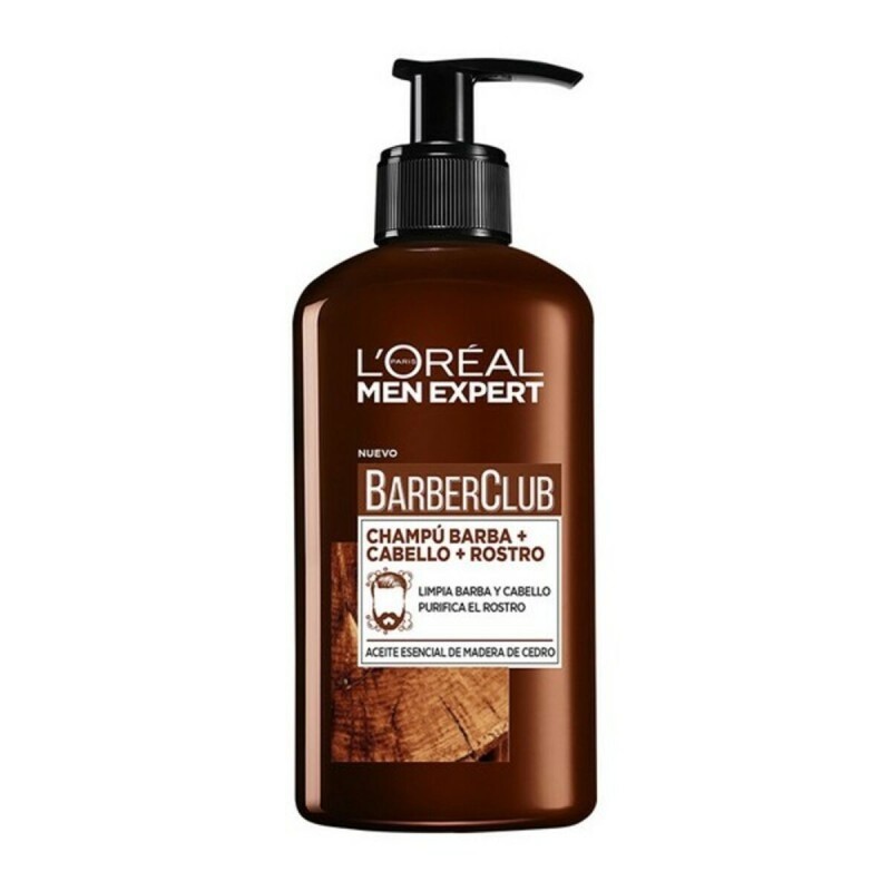 Shampooing de barbe Men Expert Barber Club L'Oreal Make Up (200 ml)