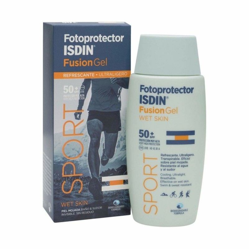 Gel Protecteur Solaire Isdin Fotoprotector Fusion Gel Sport Léger et maniable (100 ml)