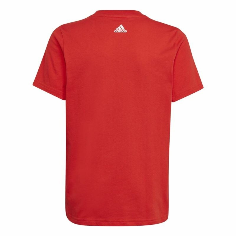 T shirt à manches courtes Enfant Adidas Essentials  Rouge