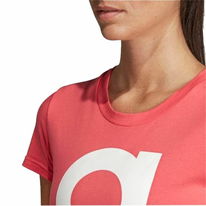 T-shirt à manches courtes femme Adidas Essentials Rose clair