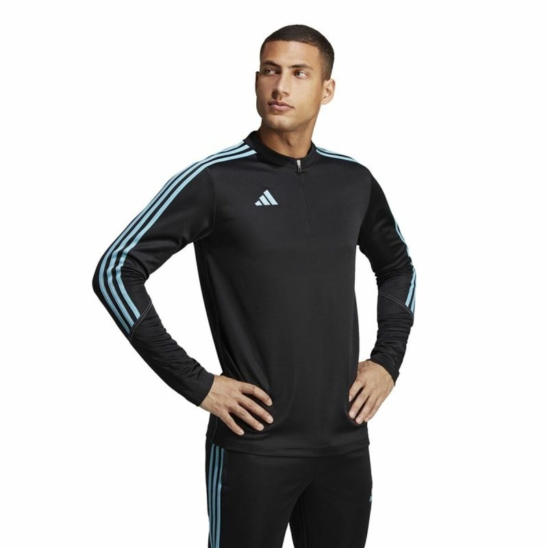 Sweat-shirt d'Entraînement pour Adultes Adidas Tiro 23 Noir (XS)