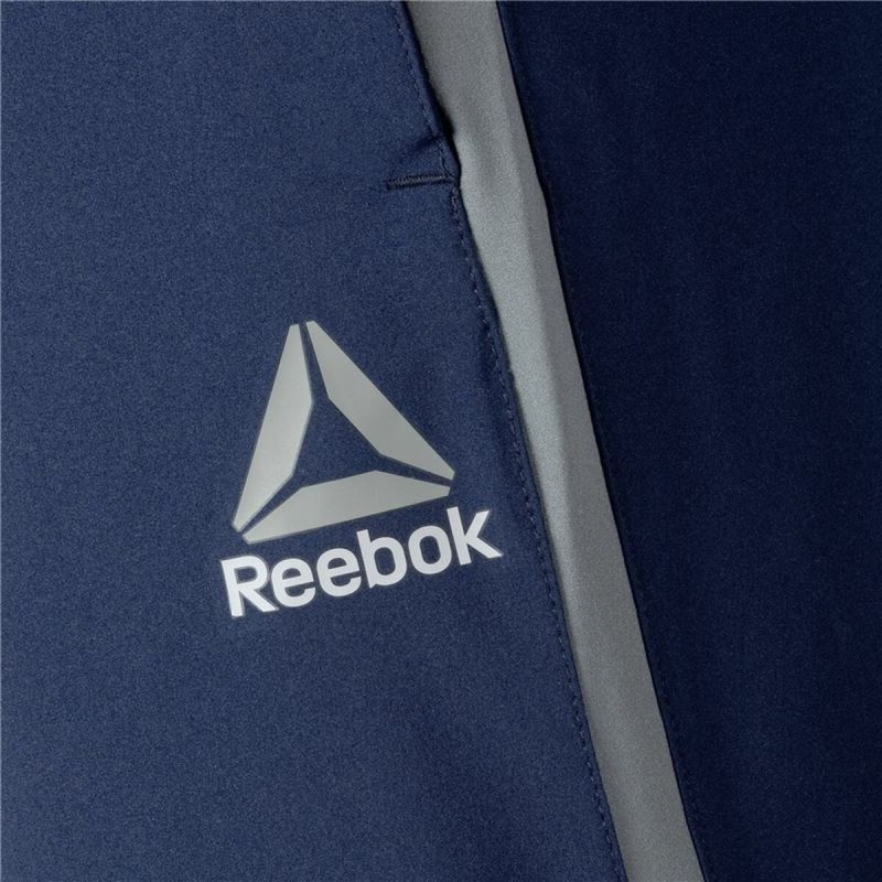 Pantalon de sport long Reebok Workout Ready Bleu foncé Homme