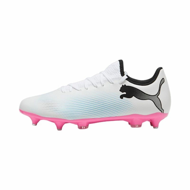 Chaussures de Football pour Adultes Puma Future 7 Play Blanc