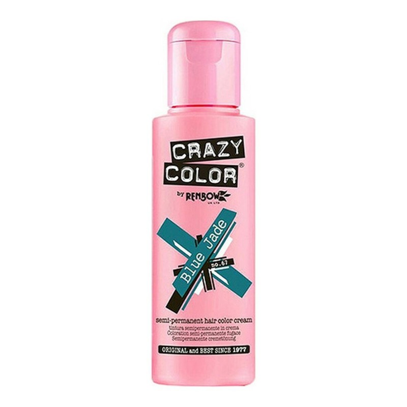 Couleur Semi-permanente Jade Crazy Color Nº 67 (100 ml)