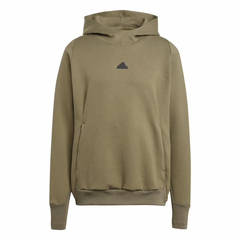 Sweat à capuche homme Adidas Z.N.E. Pr Marron Ocre