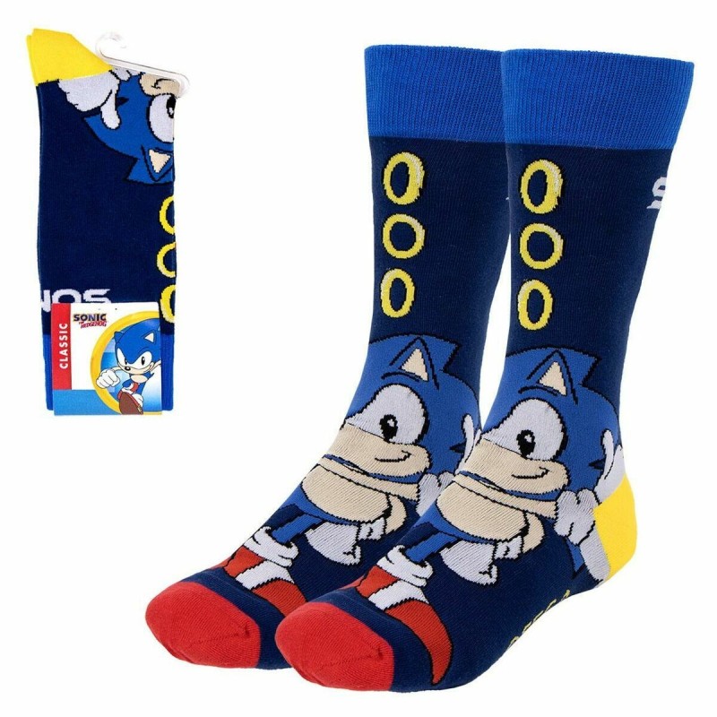 Chaussettes Sonic Bleu foncé