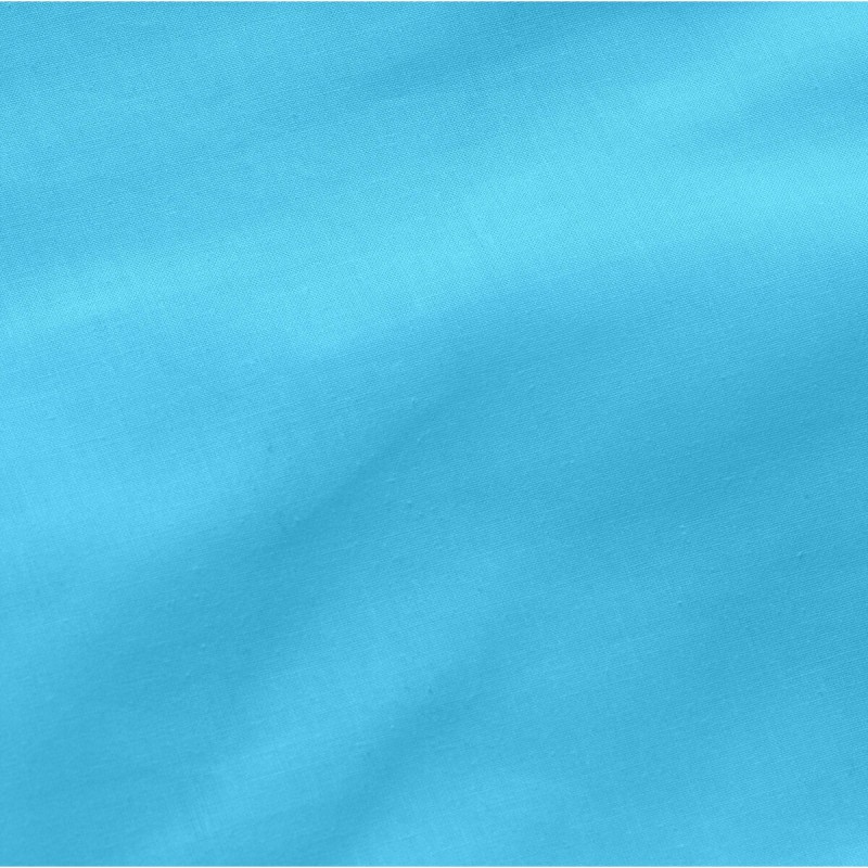 Drap housse HappyFriday BASIC KIDS Turquoise 105 x 200 x 32 cm