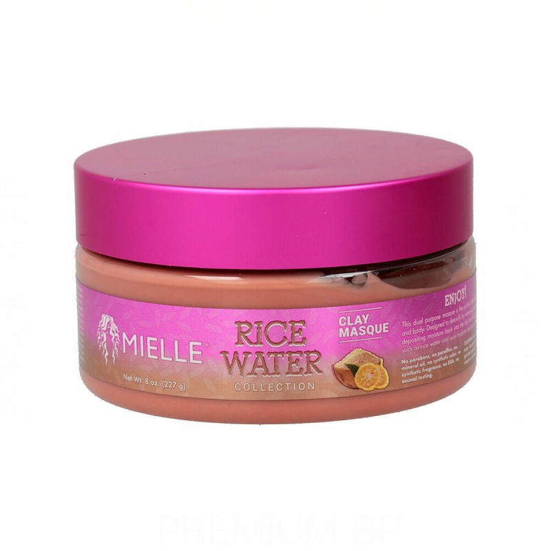 Masque pour cheveux Mielle Rice Water Argile (227 g)