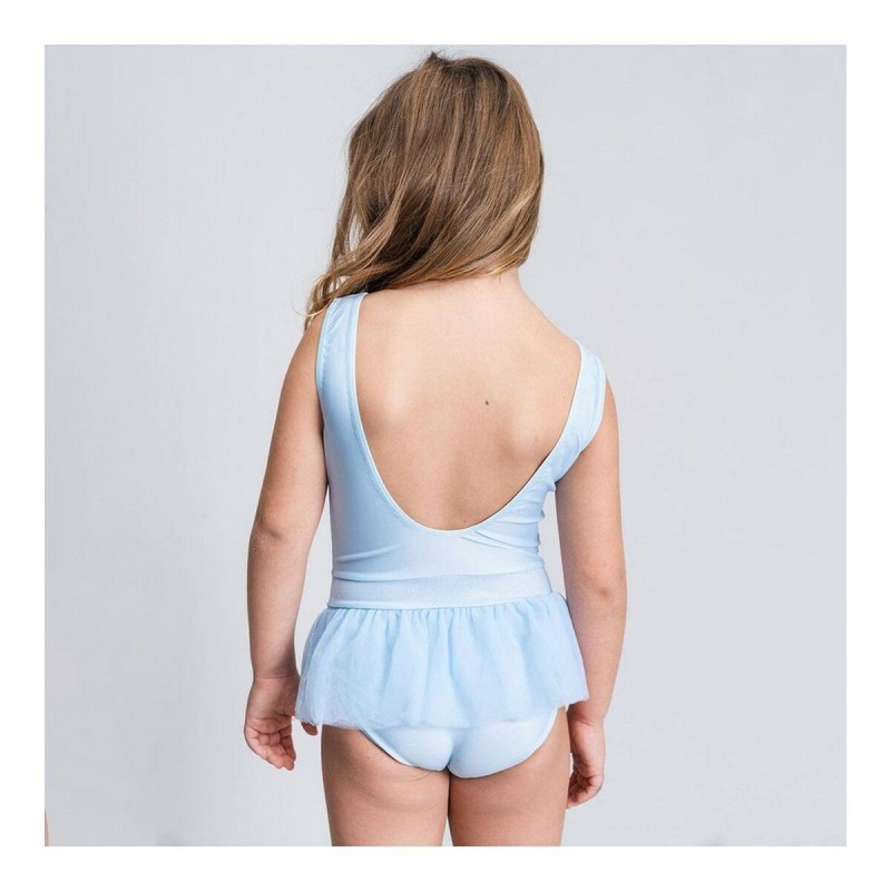 Maillot de Bain Fille Frozen Bleu clair