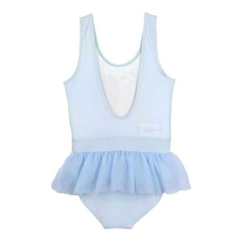 Maillot de Bain Fille Frozen Bleu clair