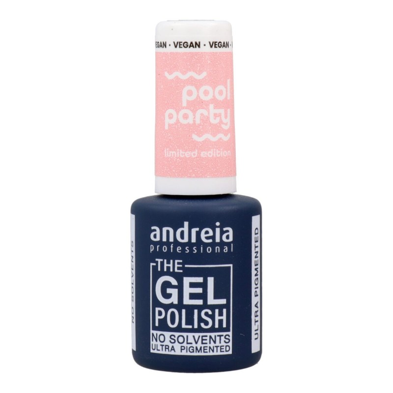 Vernis à Ongles Semi-permanent Andreia Polish Pool Party N.3 Rose clair 10