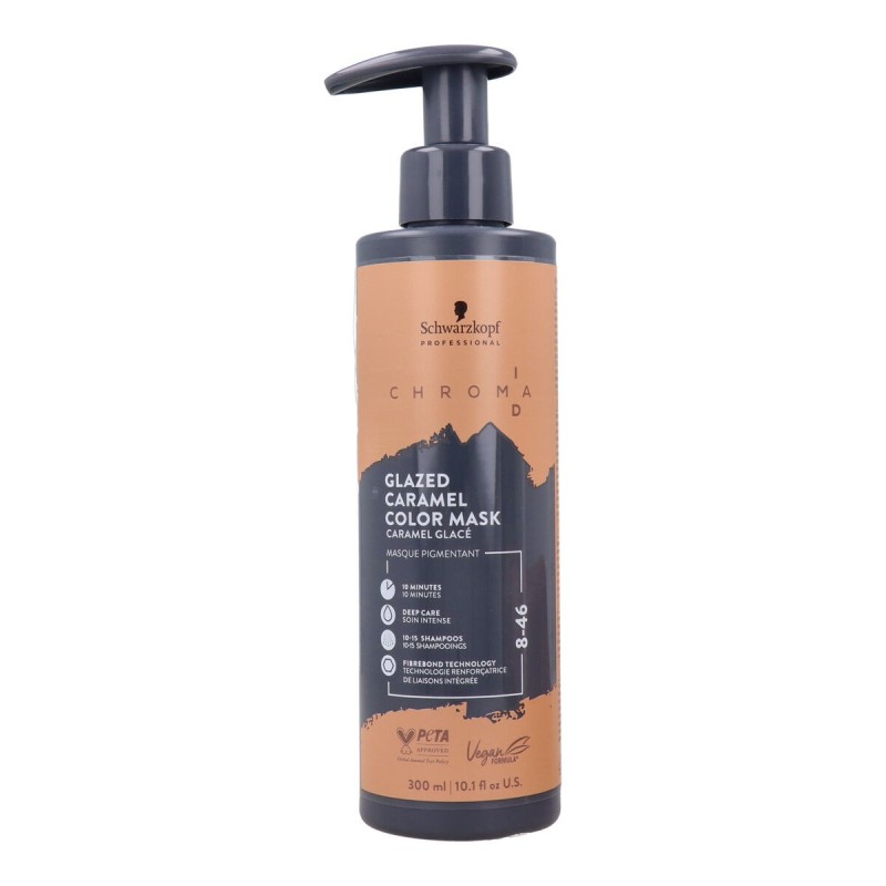 Masque de coloration semi-permanente Schwarzkopf Igora Chroma Caramel 300 ml