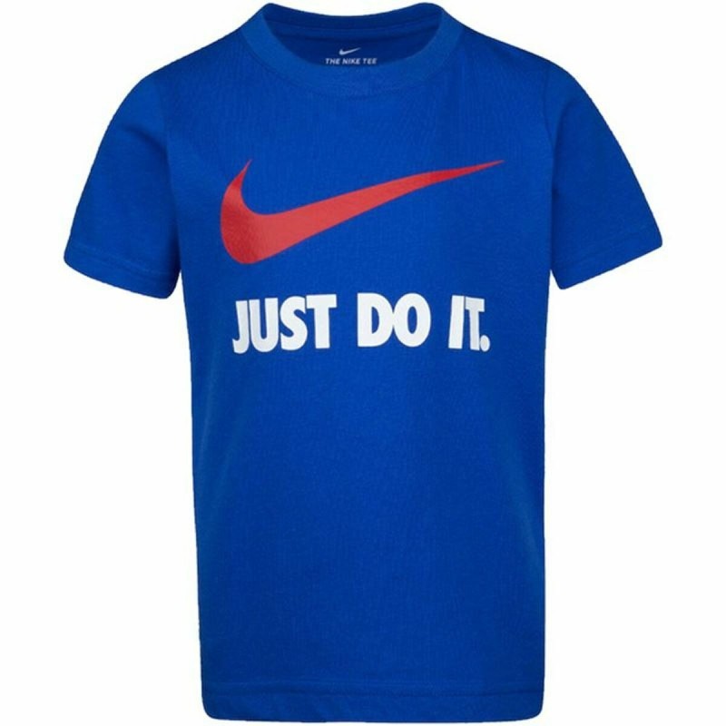 T shirt à manches courtes Enfant Nike Swoosh Bleu