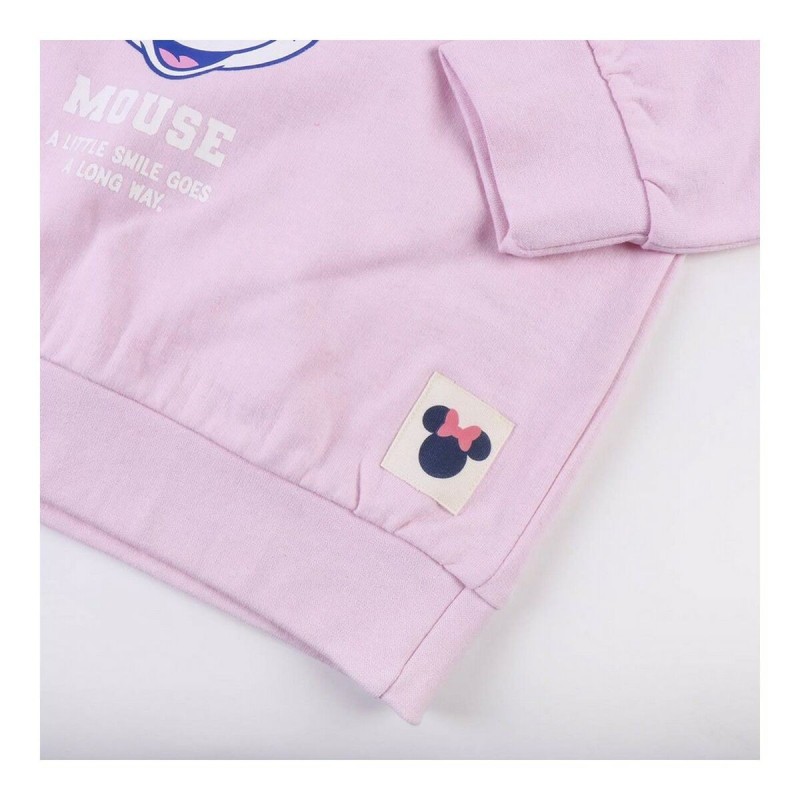 Sweat-shirt Enfant Minnie Mouse Rose