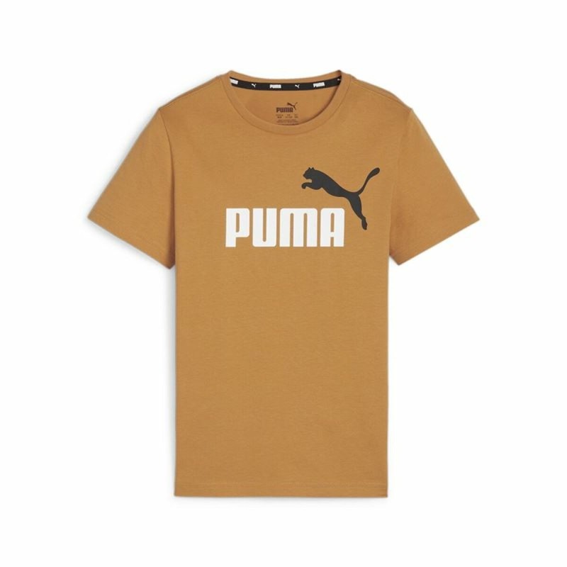 T shirt à manches courtes Enfant Puma Essentials+ Doré