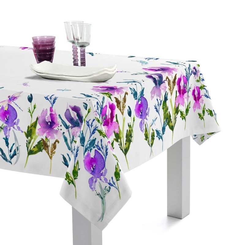 Nappe HappyFriday Midnight iris Multicouleur 150 x 150 cm