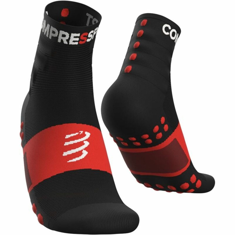 Chaussettes de Sport Compressport Training Noir