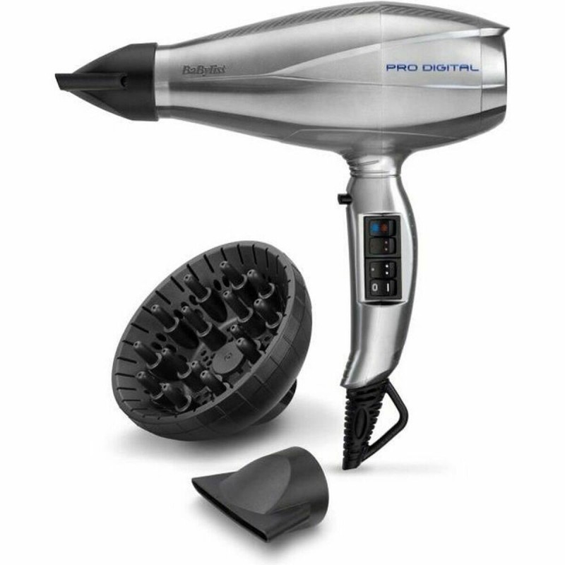 Sèche-cheveux Babyliss Pro Digital 6000E 2200 W 2200 W Argenté