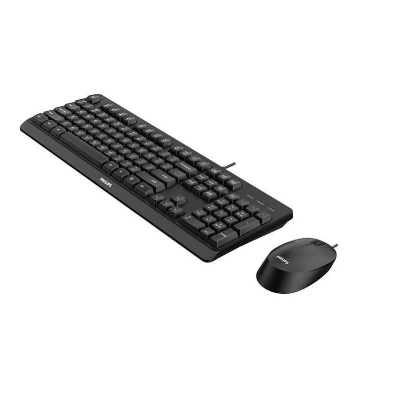 clavier et souris Philips SPT6207BL/16 Espagnol Qwerty