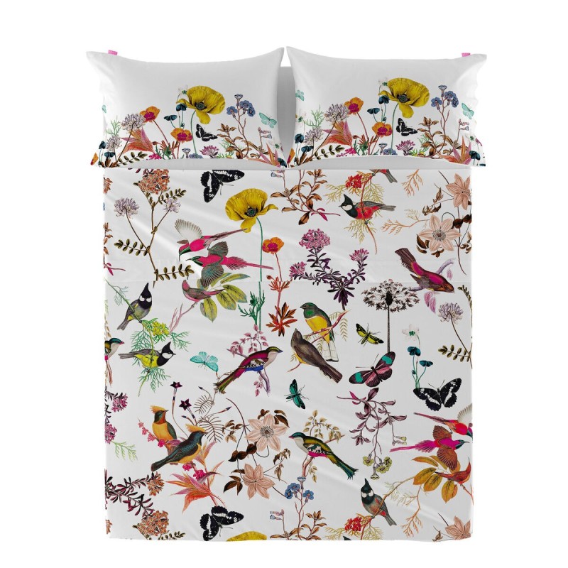 Drap HappyFriday Birds of paradise Multicouleur 210 x 270 cm