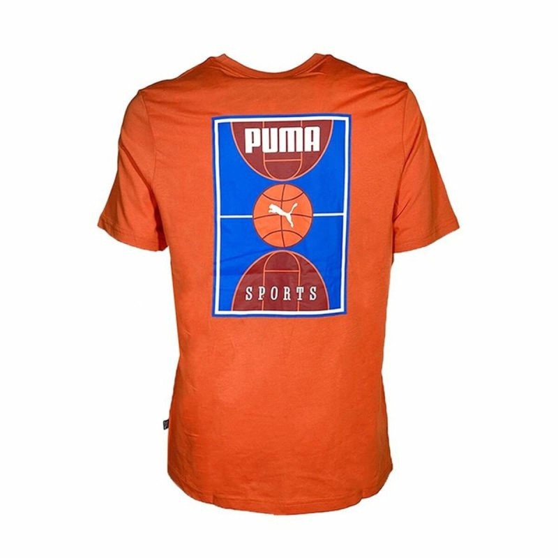 T-shirt à manches courtes homme Puma Chilli Powder Orange