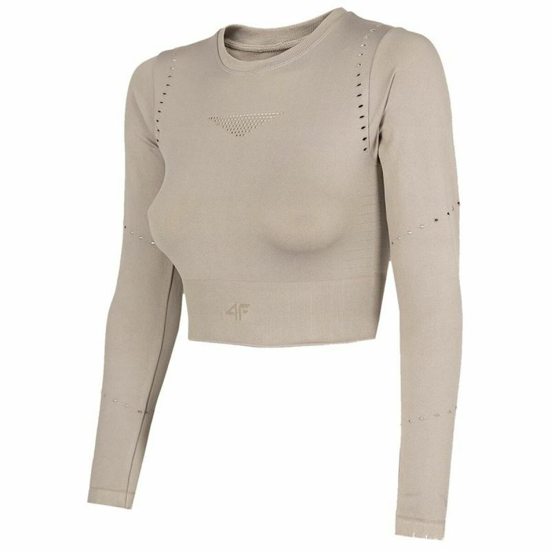 Sweat sans capuche femme 4F Beige