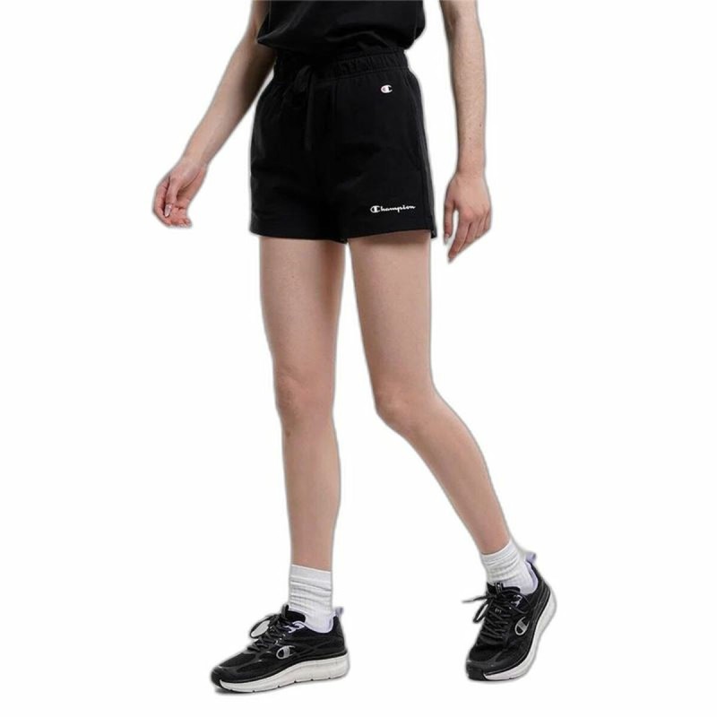 Short de Sport pour Femme Champion Shorts Noir