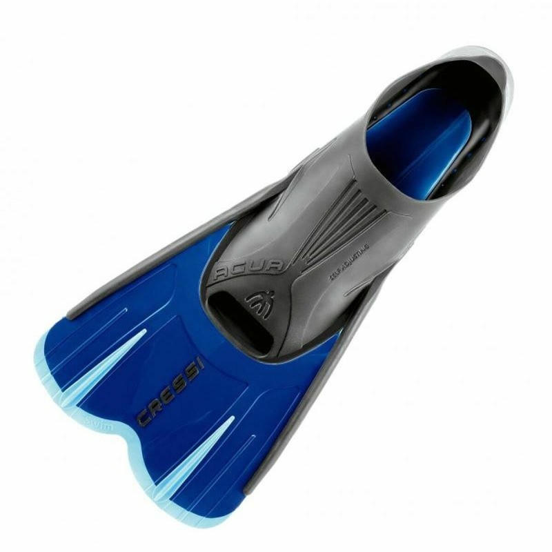 Palmes de plongée Cressi-Sub Snorkel Short  Bleu