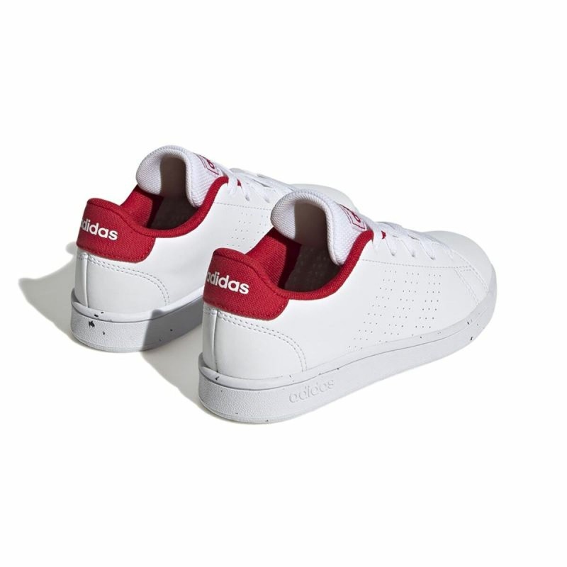 Chaussures de Tennis pour Enfants Adidas Advantage Blanc