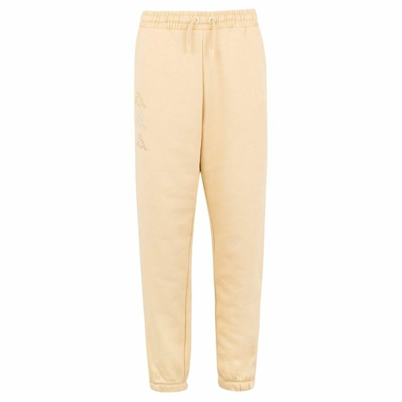 Pantalon de Survêtement pour Adultes Kappa Kiamata Beige Unisexe