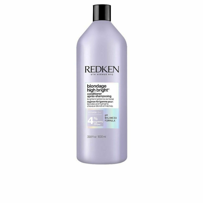 Conditionneur pour Cheveux blonds ou gris Redken Blondage High Bright 1 L