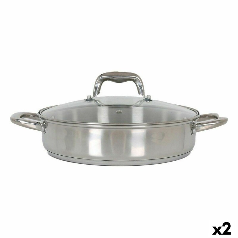 Casserole avec Couvercle en Verre Quttin 5