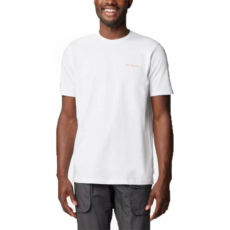 T-shirt à manches courtes homme Columbia Explorers Canyon™ Blanc