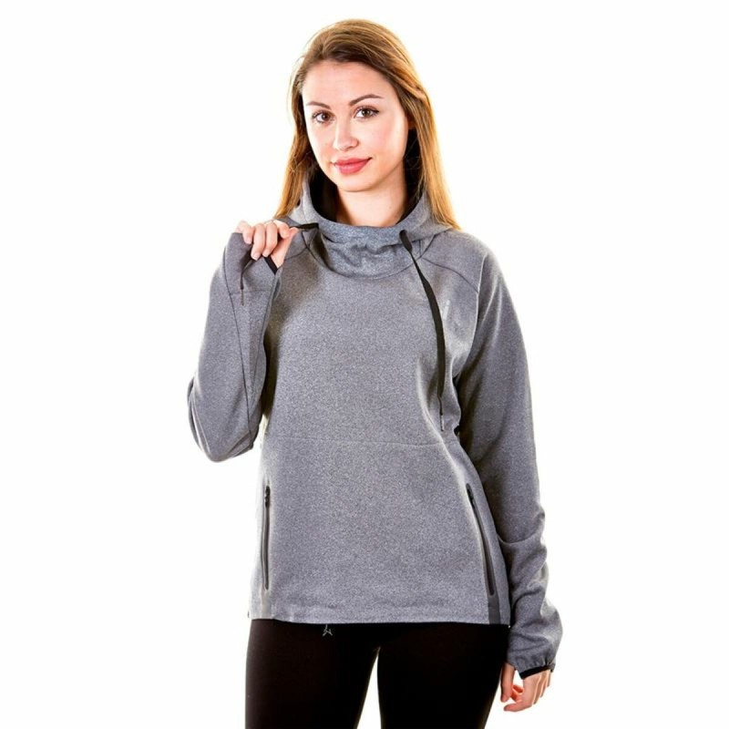 Sweat sans capuche femme Joluvi Kross Gris foncé