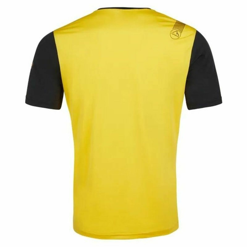 T-shirt à manches courtes homme La Sportiva Tracer Jaune Noir