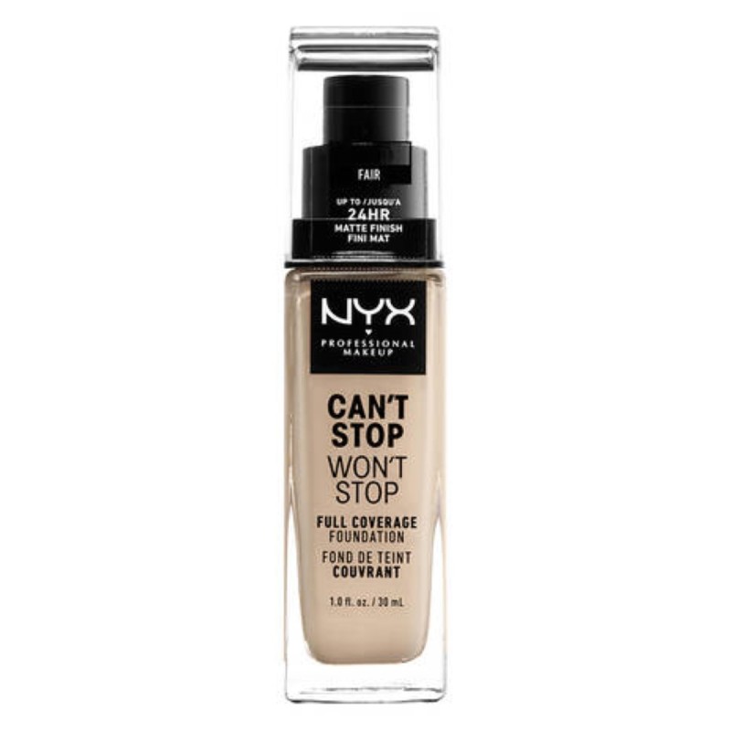 Base de Maquillage Crémeuse NYX Can't Stop Won't Stop Fair (30 ml)