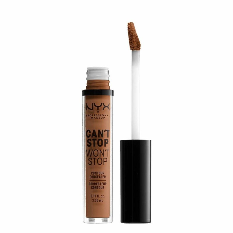 correcteur liquide NYX Can't Stop Won't Stop Warm caramel 3