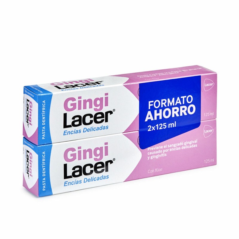 Dentifrice Gencives Sensibles Lacer Gingi 2 x 125 ml (2 Pièces)