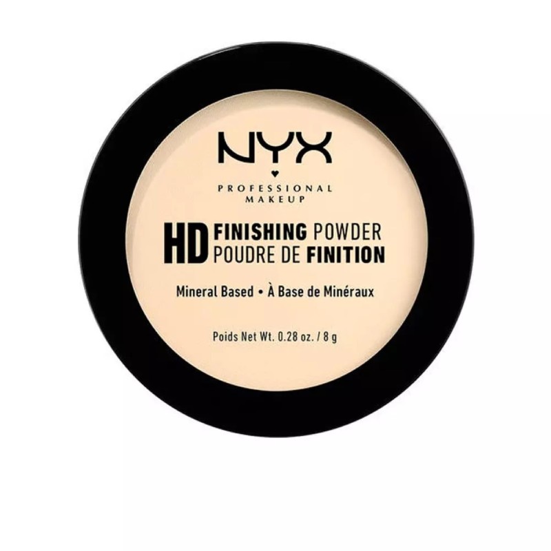 Poudres Compactes NYX Hd Finishing Powder Banana Assouplissant 2