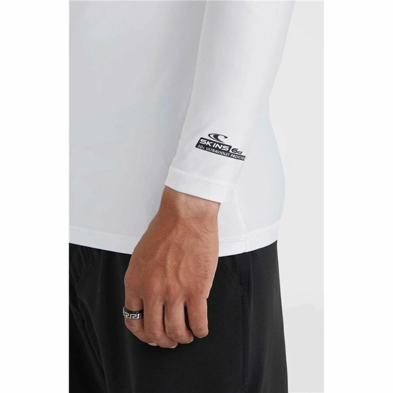 Maillot de Corps de Sport à Manches Coupe O'Neill  Essentials L/Slv  Blanc