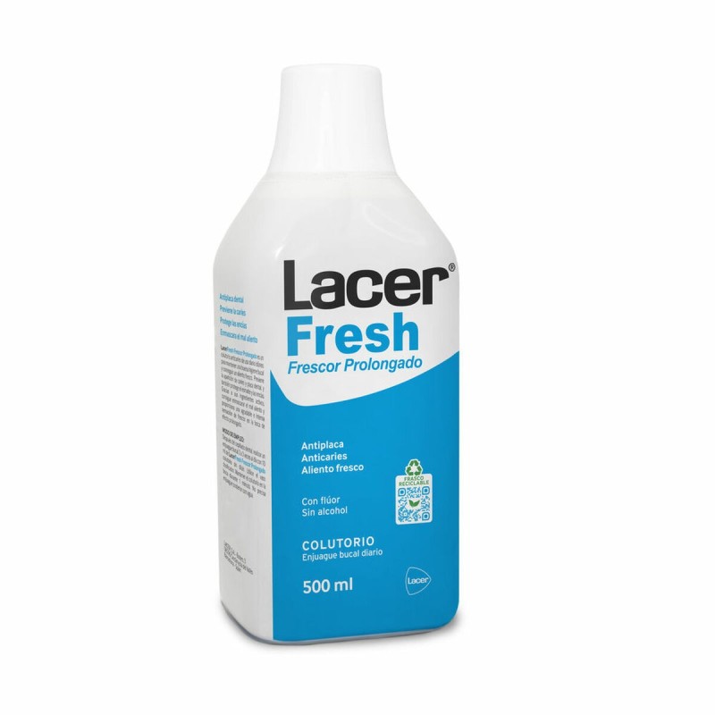 Bain de Bouche Lacer Lacerfresh Haleine Fraîche 500 ml