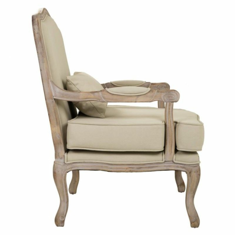 Fauteuil Alexandra House Living Gris 72 x 92 x 64 cm Rembourrage