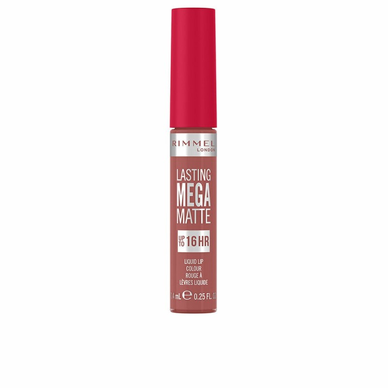 Rouge à lèvres Rimmel London Lasting Mega Matte Liquide Nº 200 Pink blink 7