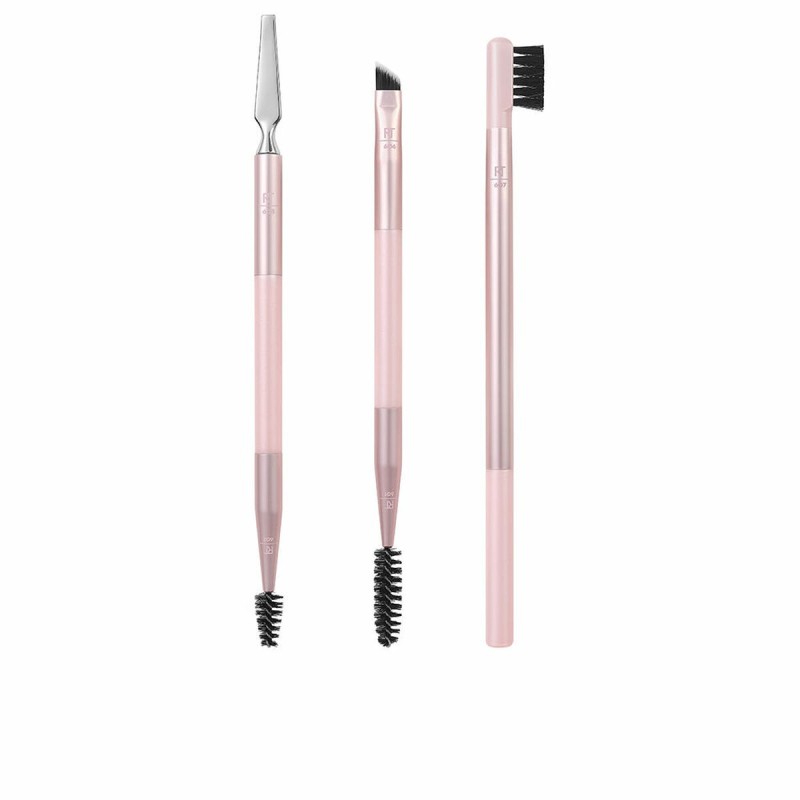 Kit de broche de maquillage Real Techniques Brow Styling Rose 3 Pièces