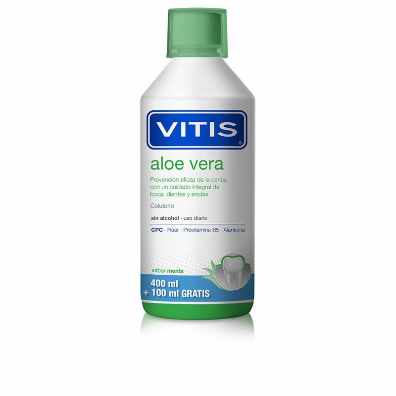 Bain de Bouche Vitis   Menthe Aloe Vera 500 ml