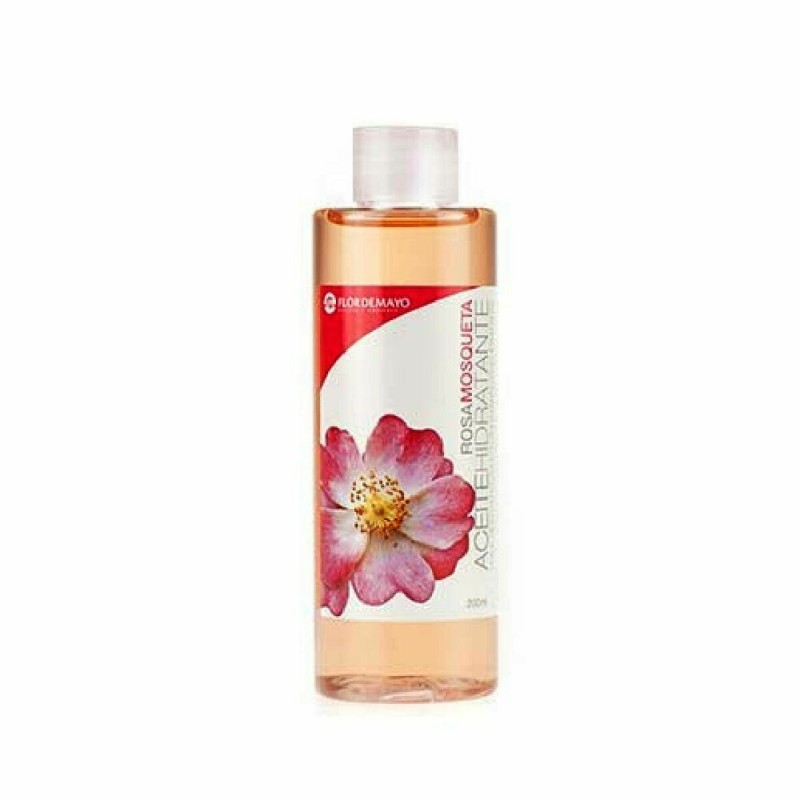 Huile hydratante Flor de Mayo Aceite Corporal Rose Musquée 200 ml