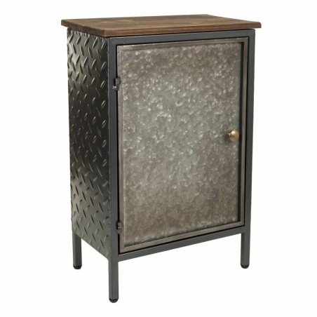 Table de Nuit Alexandra House Living Marron Gris 23 x 56 x 37 cm