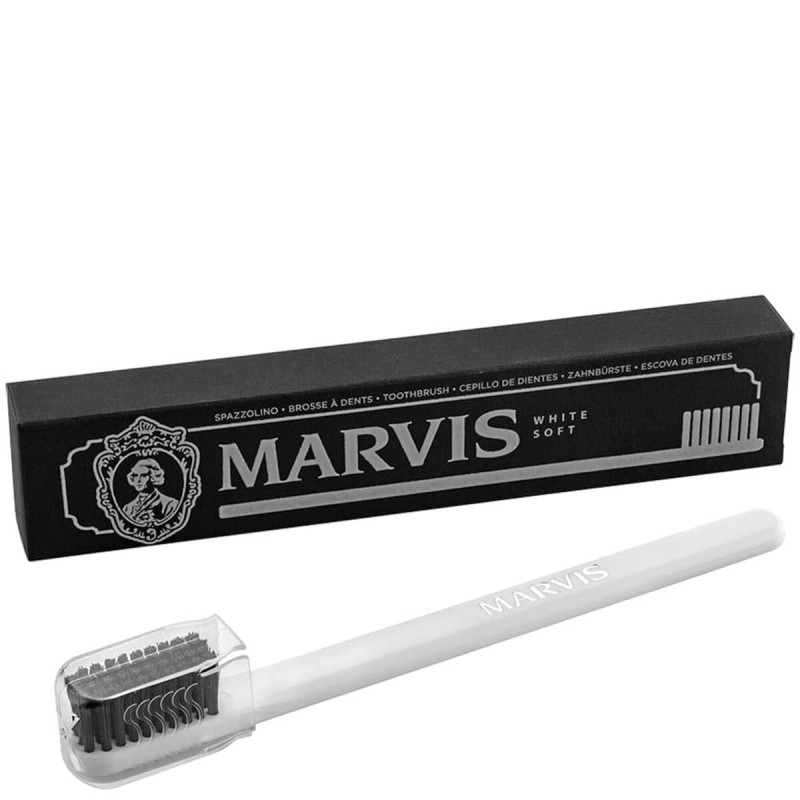 Brosse à Dents Marvis   Doux Blanc